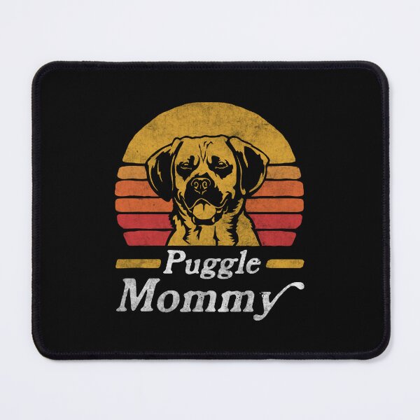 Item preview, Retro Vintage Puggle Mommy designed and sold by More Cute Dogs.
