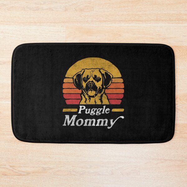Item preview, Retro Vintage Puggle Mommy designed and sold by More Cute Dogs.