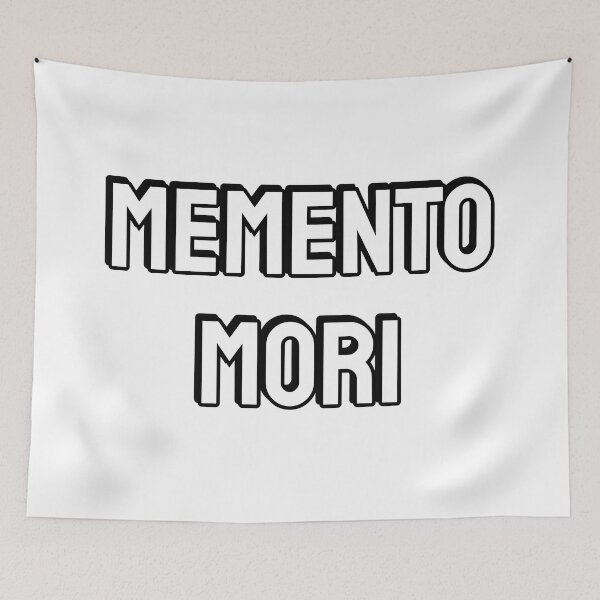 Item preview, Memento Mori  - remember that you will die - Stoic wisdom designed and sold by Inspirationmotivation.