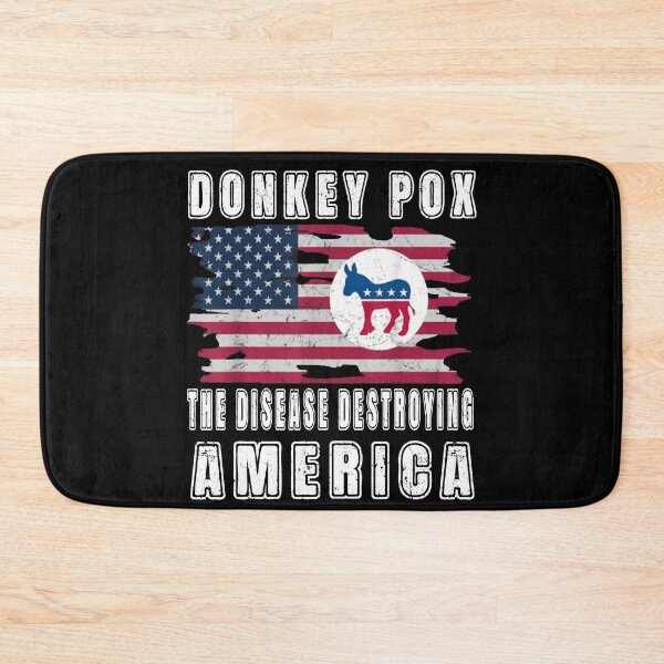 Item preview, Donkey Pox The Disease Destroying America Funny Anti Biden designed and sold by Countrysmart.