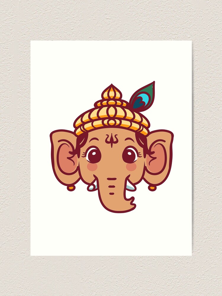 Easy Bal Ganesha Drawing | Lord Ganesha Pencil Drawing Step by Step | Easy  love drawings, Cute easy drawings, Easy mandala drawing