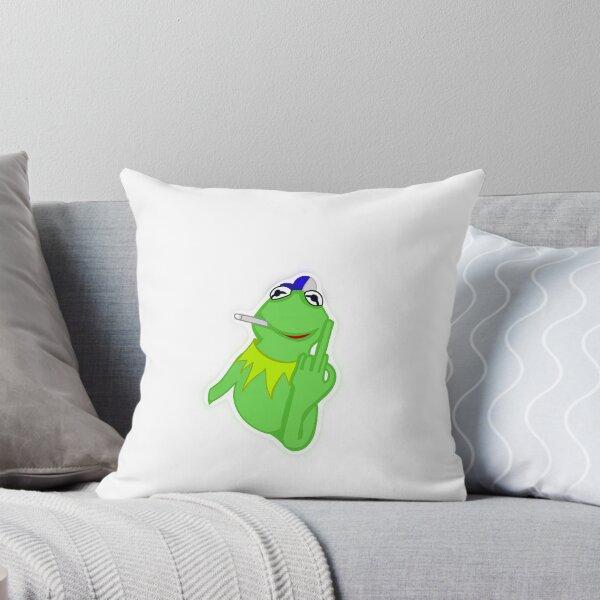 Item preview, Frog funny Kermit the frog sticker frog garf  designed and sold by vladdart.