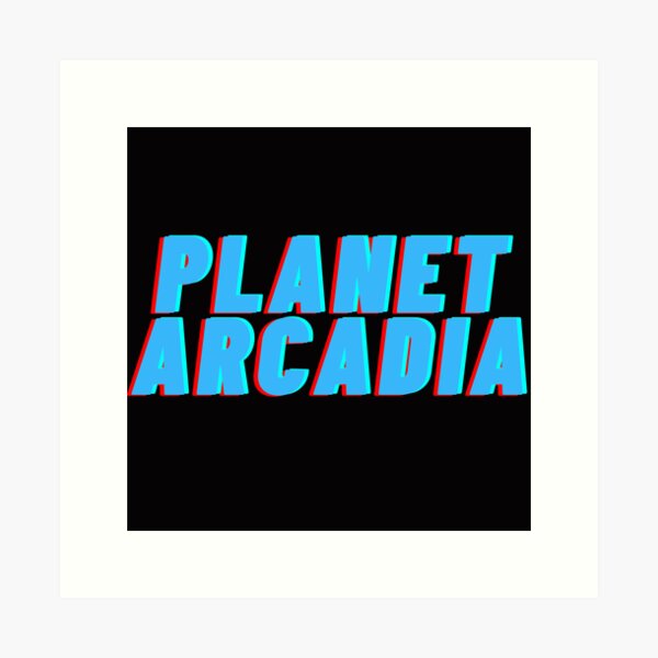 PLANET ARCADIA Art Print