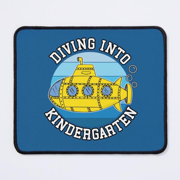 Item preview, Diving Into Kindergarten Submarine First Day Of School designed and sold by doodlerob.