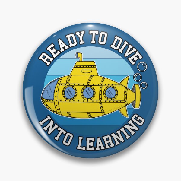 Item preview, School Submarine Ready To Dive Into Learning designed and sold by doodlerob.