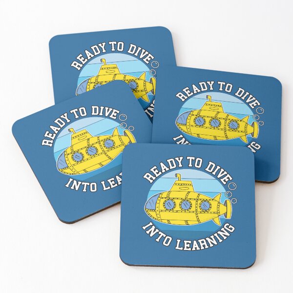 Item preview, School Submarine Ready To Dive Into Learning designed and sold by doodlerob.