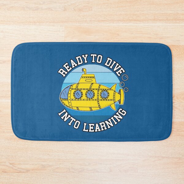 Item preview, School Submarine Ready To Dive Into Learning designed and sold by doodlerob.