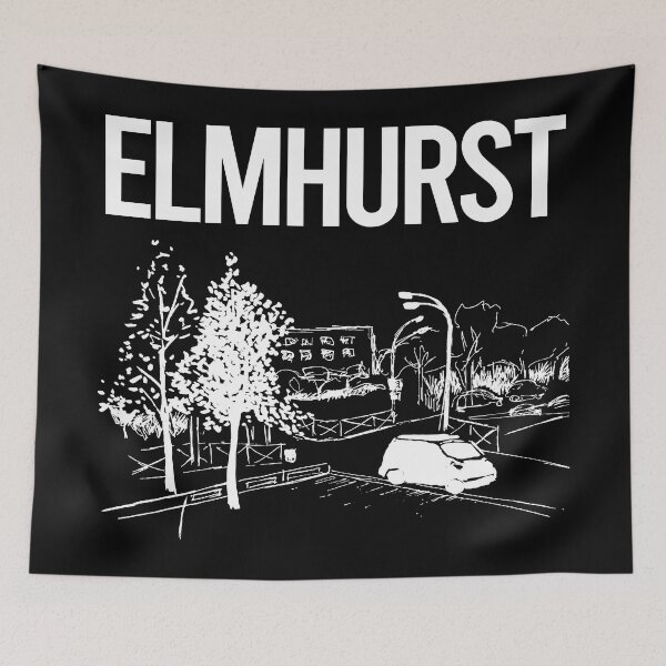 Item preview, Street Sketch Elmhurst designed and sold by bettyn9wp.