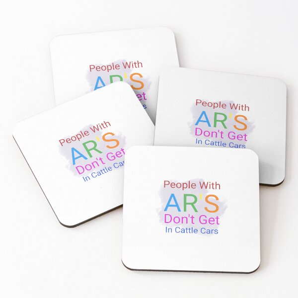 Item preview, People With AR'S Don't Get In Cattle Cars designed and sold by ROBOUE.