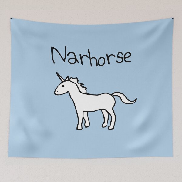 Item preview, Narhorse (Unicorn) designed and sold by jezkemp.