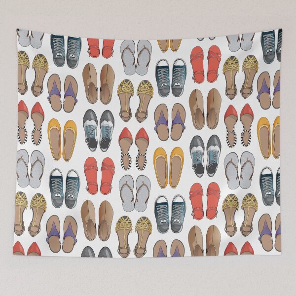 Item preview, Hard choice // shoes on white background designed and sold by SelmaCardoso.