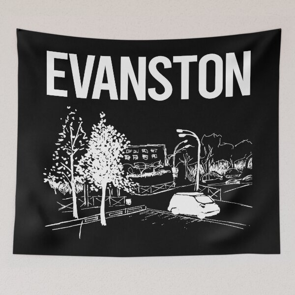 Item preview, Street Sketch Evanston designed and sold by bettyn9wp.