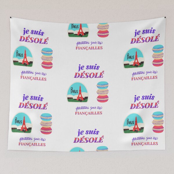 Item preview,  French sticker pack - popular french theme gifts  designed and sold by RebelliousRosee.