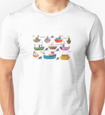 So many boats! Unisex T-Shirt