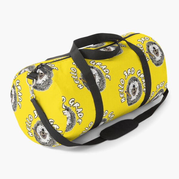 Item preview, Hello 3rd Grade Hedgehog Back To School designed and sold by doodlerob.