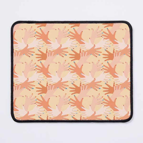 Item preview, pattern with hands designed and sold by Kosinskaya.