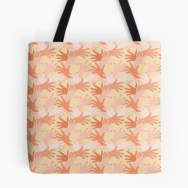 Item preview, pattern with hands designed and sold by Kosinskaya.