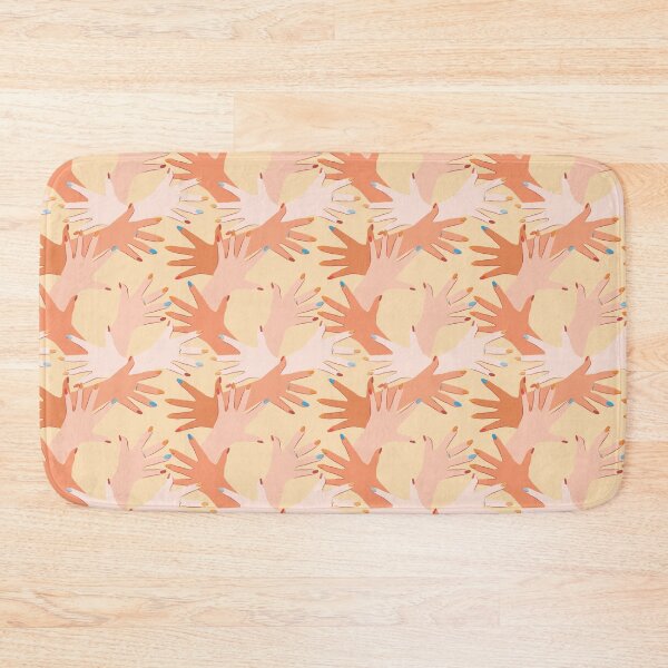 Item preview, pattern with hands designed and sold by Kosinskaya.