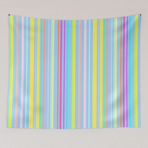 Item preview, Blue multicolor asymmetrical pattern  designed and sold by lausn.