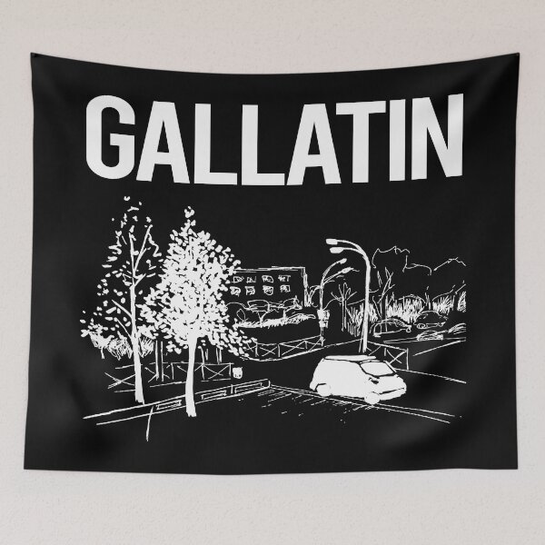 Item preview, Street Sketch Gallatin designed and sold by bettyn9wp.