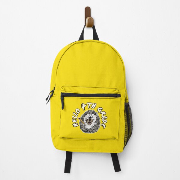 Item preview, Hello 4th Grade Hedgehog Back To School designed and sold by doodlerob.