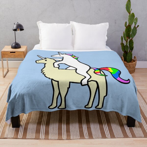 Item preview, Unicorn Riding Llamacorn designed and sold by jezkemp.
