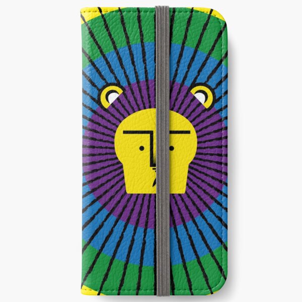 Rainbow lion iPhone Wallet