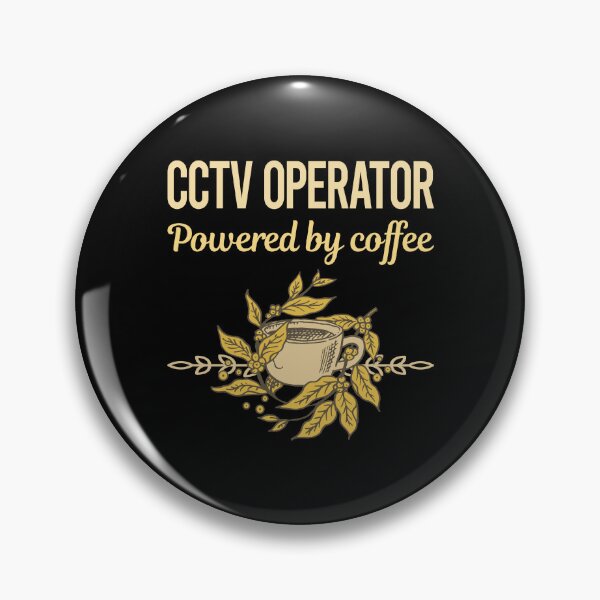 Item preview, Powered By Coffee Cctv Operator designed and sold by toniabrendaom.