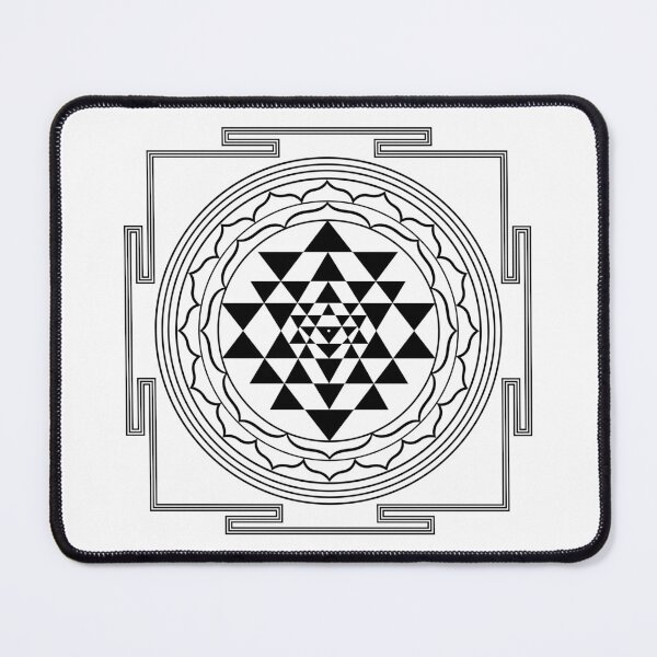 Item preview, Sri Yantra - Full BW designed and sold by kernowerno.