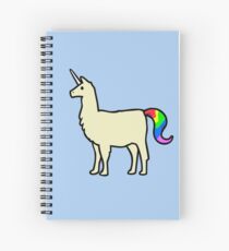 Cuaderno de espiral Llamacorn