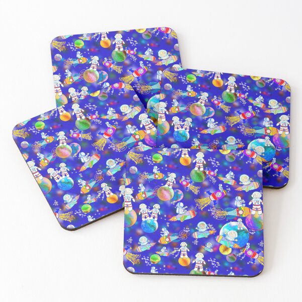 Item preview, Happy Kids Exploring Space  designed and sold by Karen Del Pellegrino.