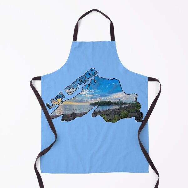 Item preview, Lake Superior Outline (Artist Point in Grand Marais, Minnesota) designed and sold by gorff.