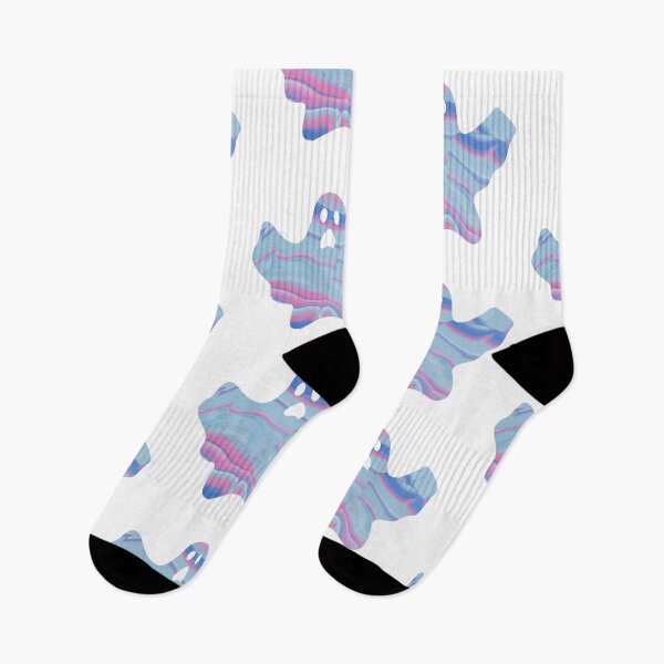 Item preview, Blue and Pink Sheet Ghost  designed and sold by Dalaura.