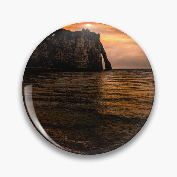 Item preview, Etretat Cliff Sunset designed and sold by nbrandsberg.