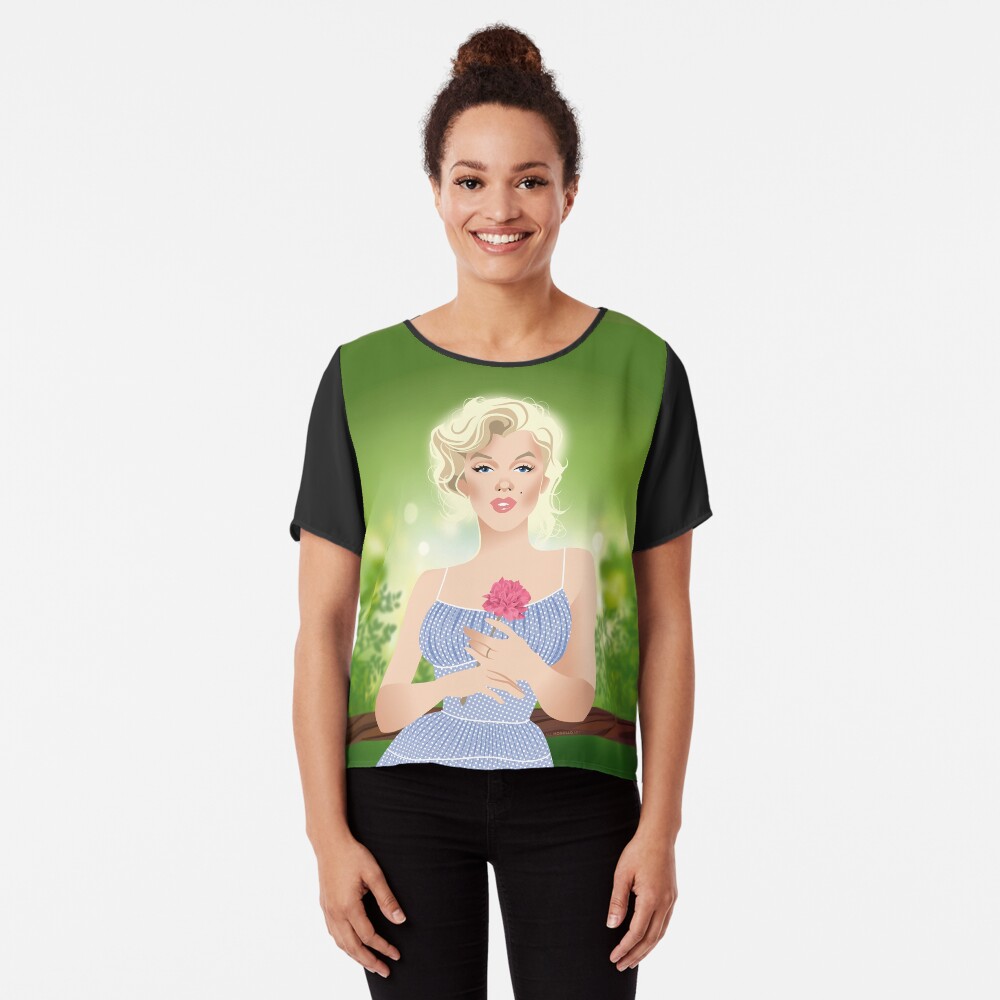 Item preview, Chiffon Top designed and sold by AleMogolloArt.