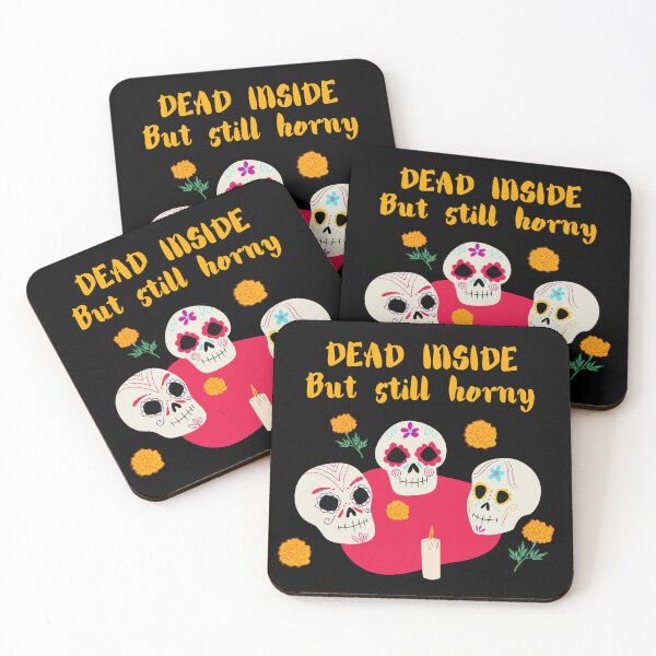 Item preview, DEAD INSIDE BUT STILL HORNY designed and sold by TopWaw ⭐⭐⭐⭐⭐.