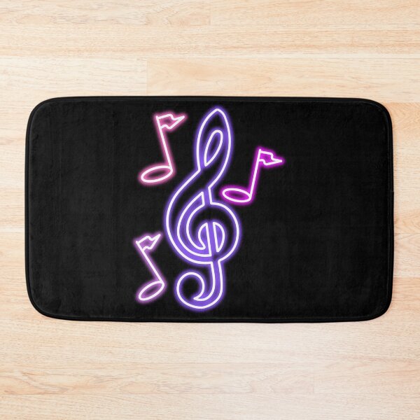 Item preview, Purple Glow Music Notes. Music Lover designed and sold by Rebel-Design.