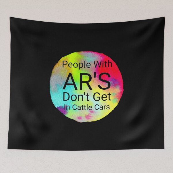 Item preview, GIFT People With AR'S Don't Get In Cattle Cars designed and sold by ROBOUE.