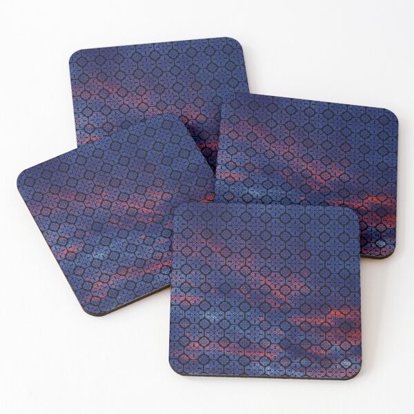 Item preview, Dark Red Blue Sky Arrows Ahead Fasade designed and sold by createVisions.