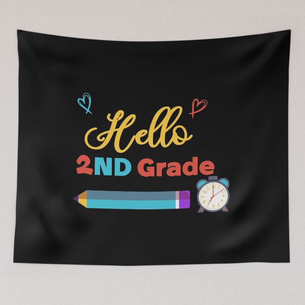Item preview, Hello Tow Grade Vibes - 2rd Grade Team designed and sold by Micosmile.