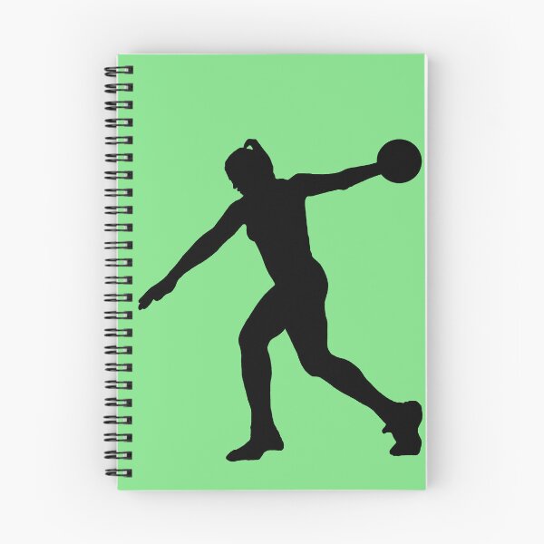 Item preview, Female Discus Thrower Silhouette designed and sold by TheScraggyBeard.