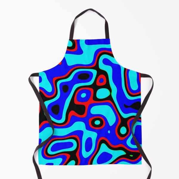 Item preview, Funky Groovy Blue designed and sold by caffin8ed.