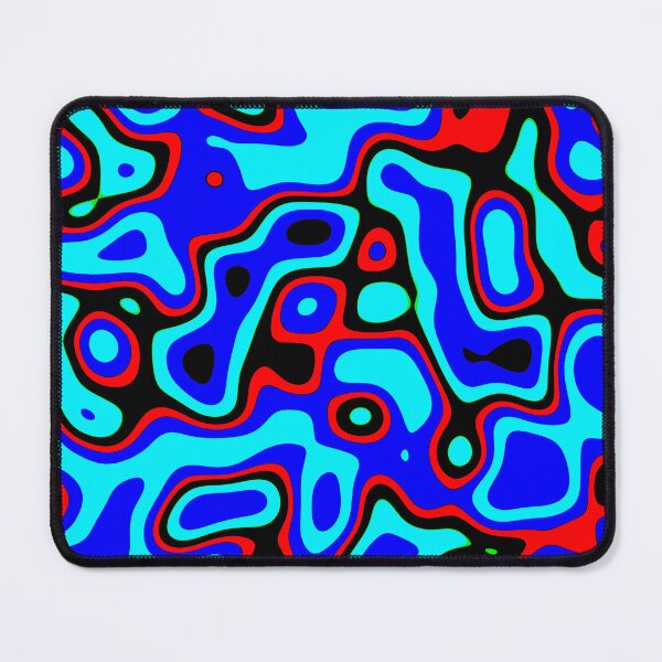Item preview, Funky Groovy Blue designed and sold by caffin8ed.