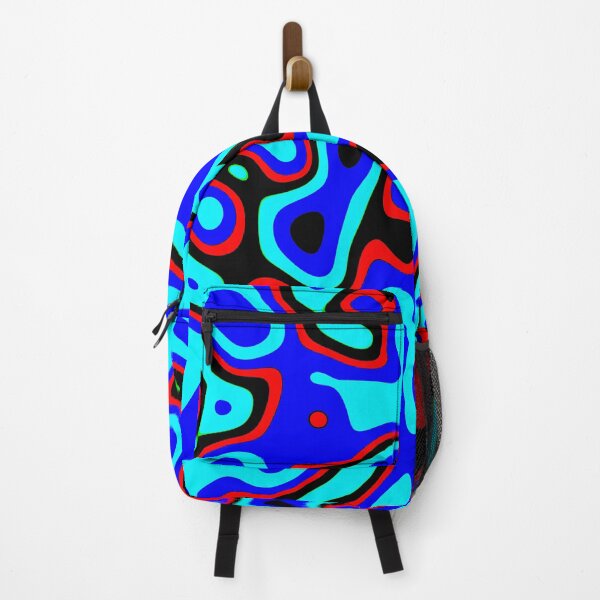 Item preview, Funky Groovy Blue designed and sold by caffin8ed.