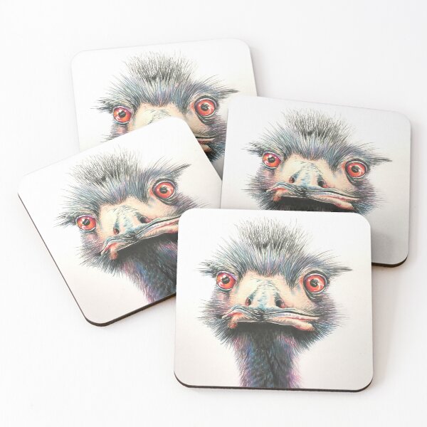 Item preview, Quirky birds series. Ernie designed and sold by Karen Elaine Evans.
