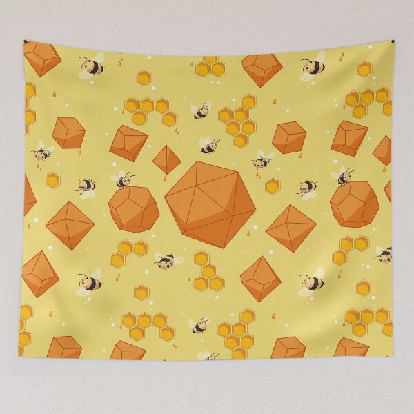 Item preview, Honey-themed Dice designed and sold by RainyOak.
