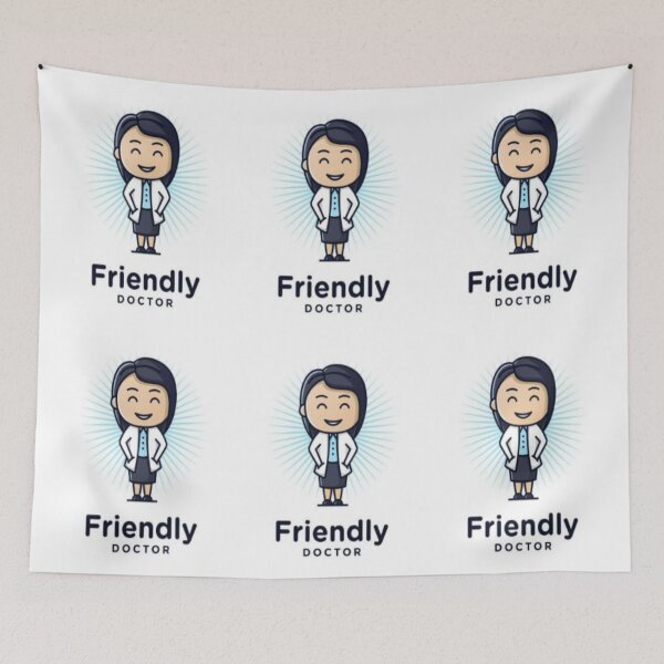 Item preview, friendly doctor designed and sold by sbrstore.