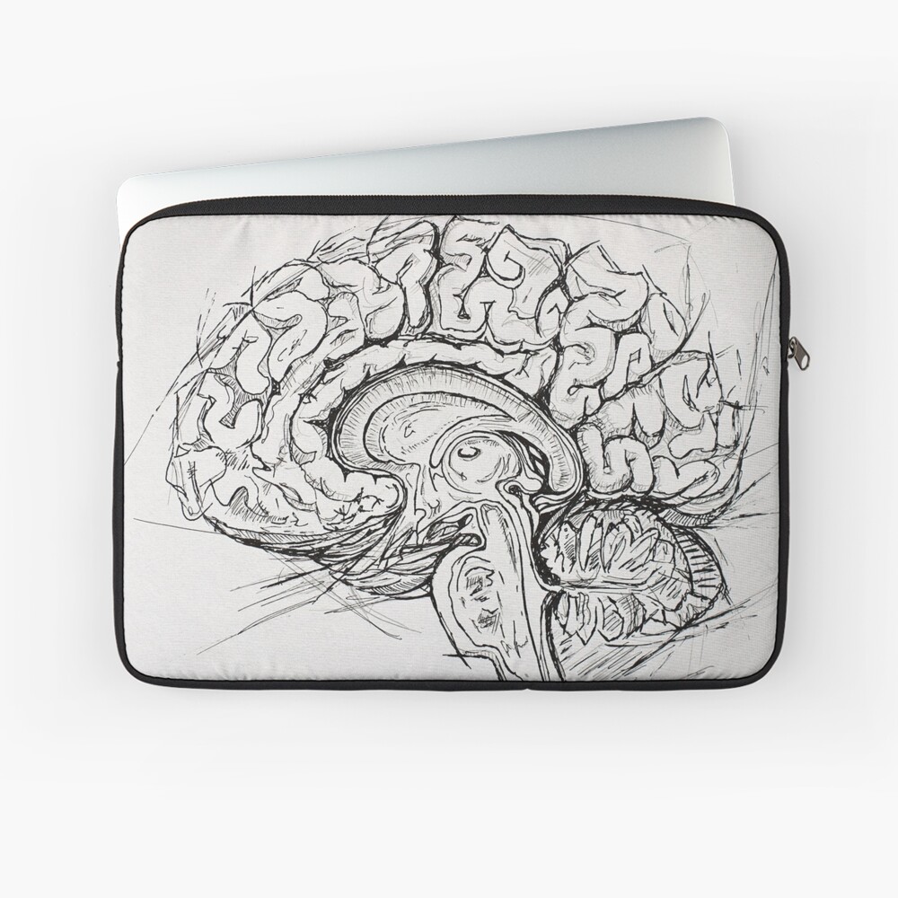 Brain Laptop Sleeve
