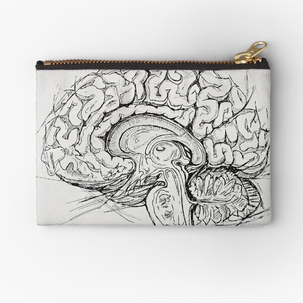 Anatomical Brain Pencil Bag