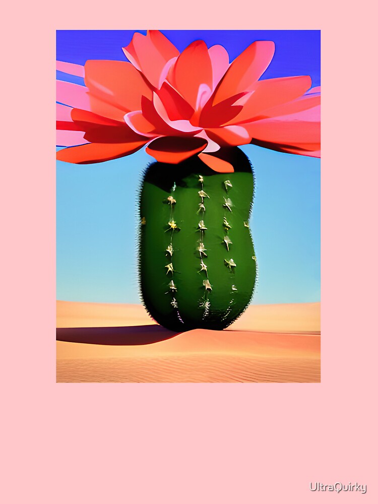 Israel, Sabra Cactus in the Desert. by UltraQuirky